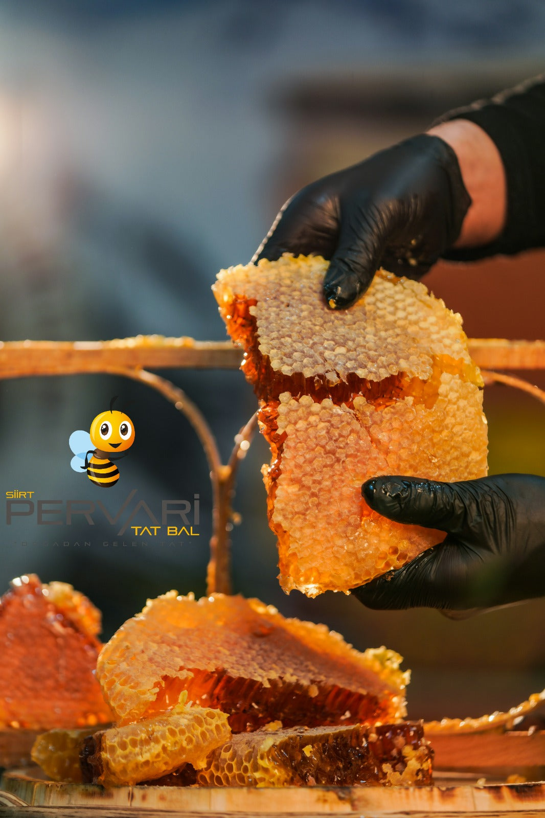 Pervari Siirt Petekli Akasya Çiçek Balı 810 Gr.