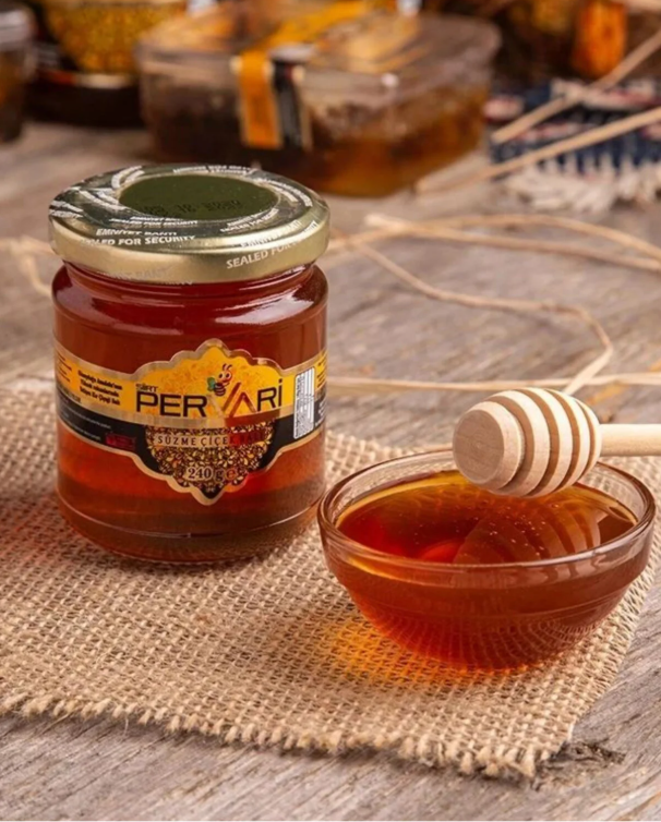 Doğal Süzme Çiçek Balı 240 Gr.