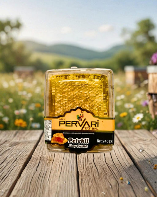 Pervari Siirt Petekli Çiçek Balı 240 Gr