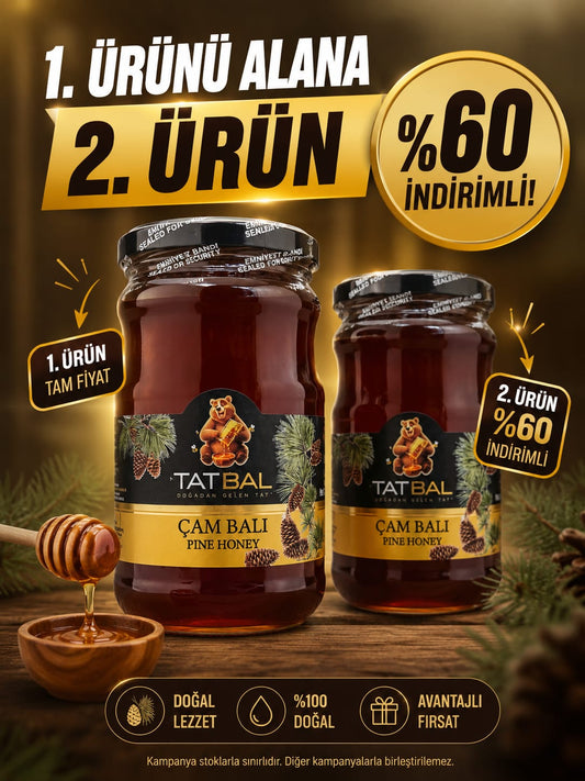 Çam Balı 850gr - 1 Al 2. %60 İndirimli Al