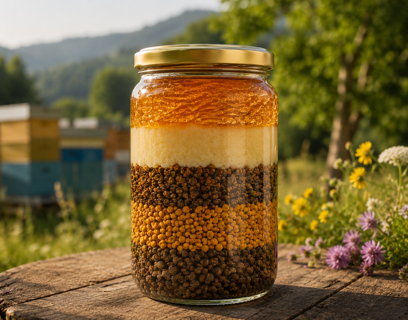 5'li Karışım Arı Ürünleri 250 gr ✅