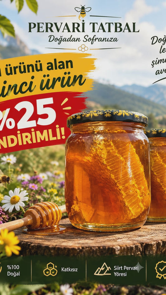 Petekli kavanoz 550gr net