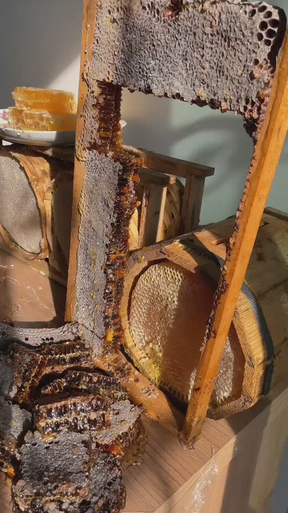 PERGALI POLENLİ PETEKLİ BAL 1KG